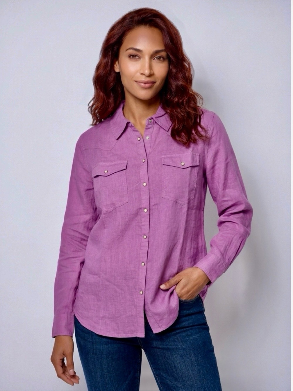 New! Willow Linen Shirt Sundance Retail $128.